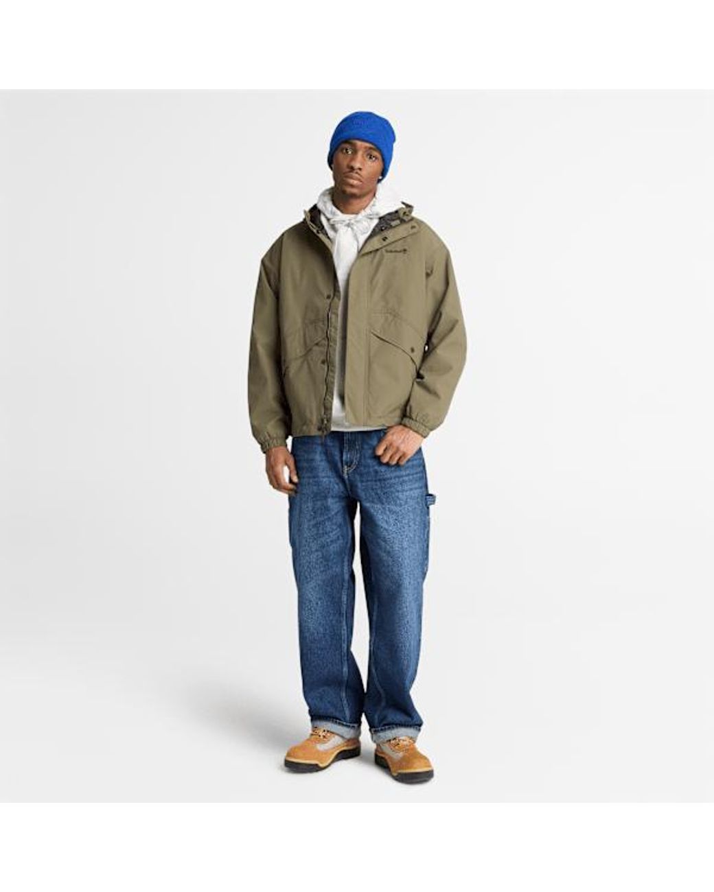 Timberland Green Weatherline Waterproof Shell Jacket For for men