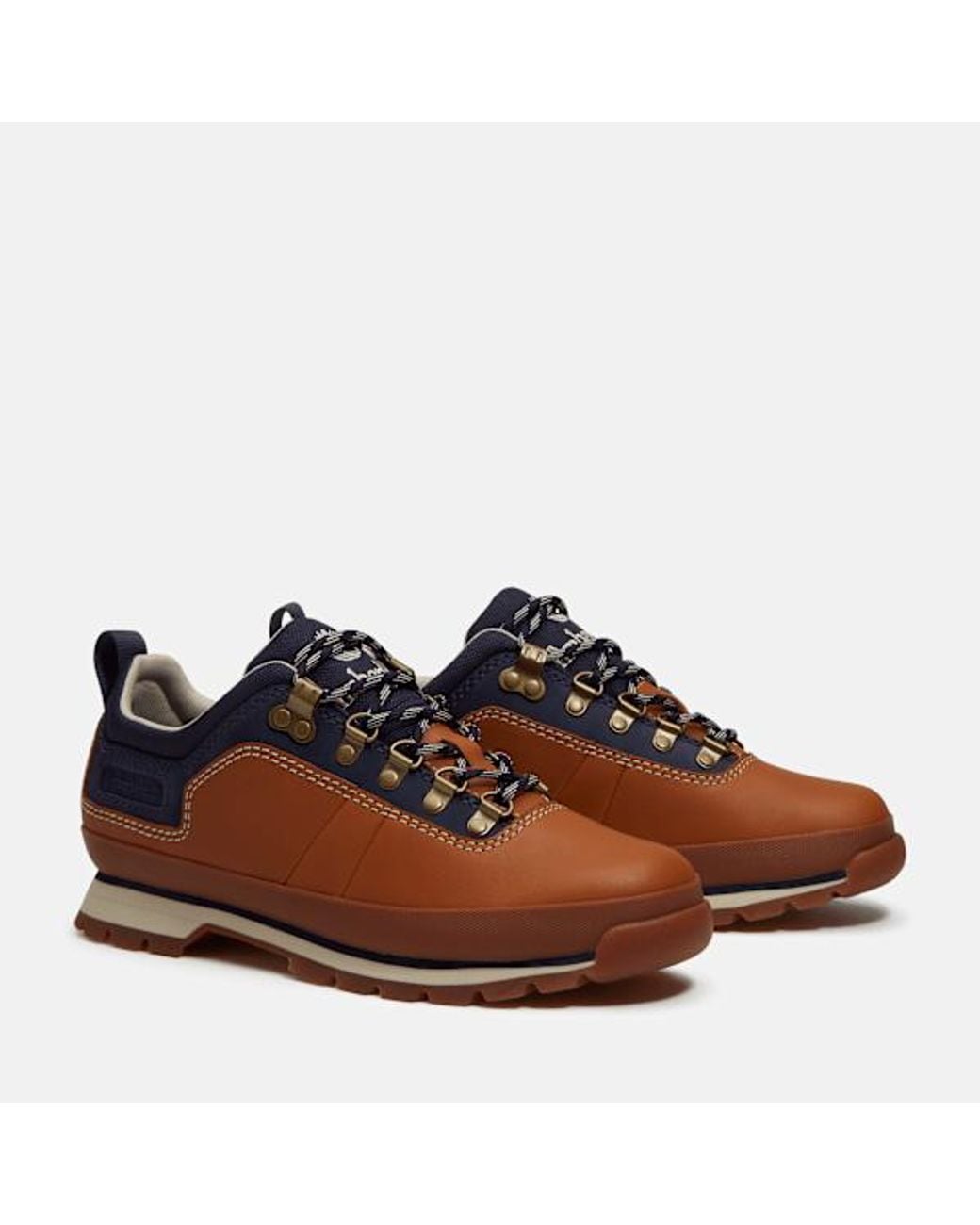 Timberland Brown Euro Hiker Low For for men