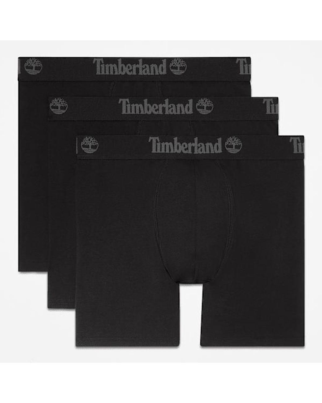 Timberland Black 3-Pack Basic Trunk For for men