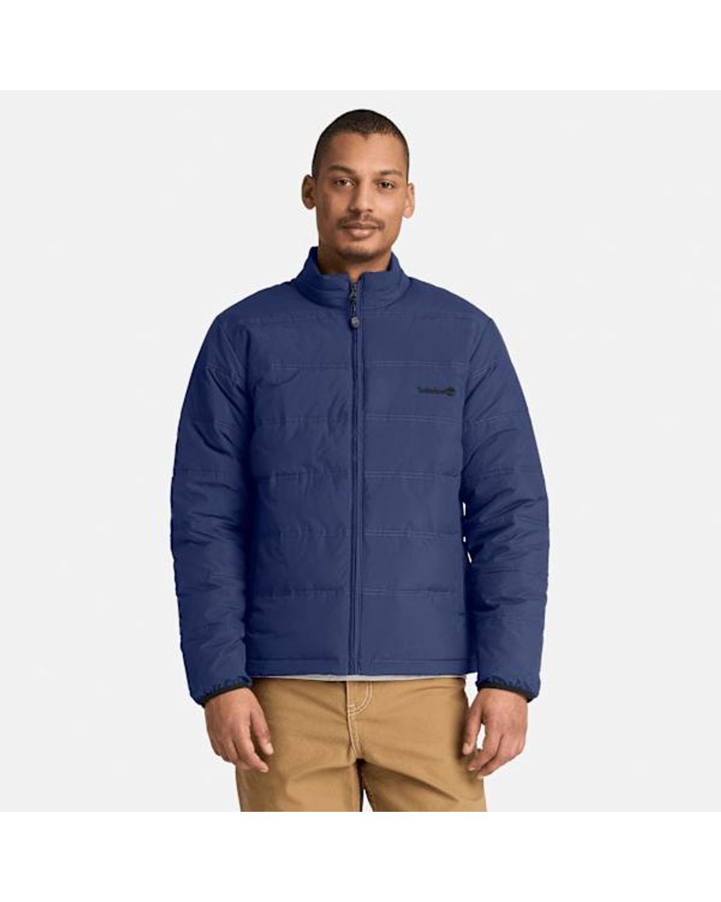 Timberland Blue Axis Peak Water Repellent Puffer Jacket For for men