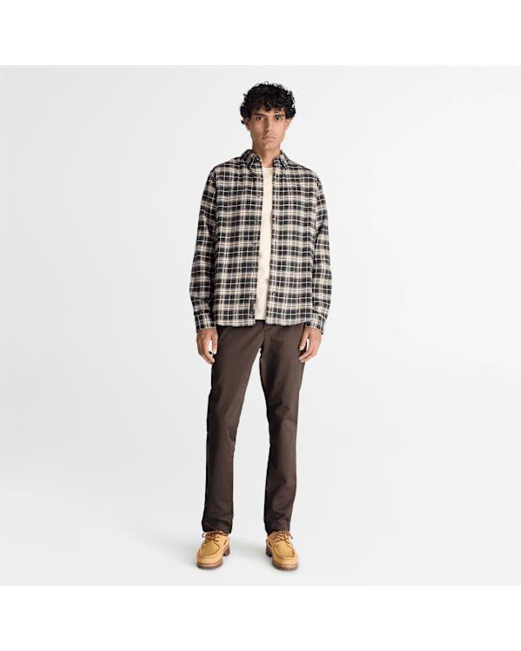 Timberland Natural Claremont Slim Twill Chino Trouser For for men