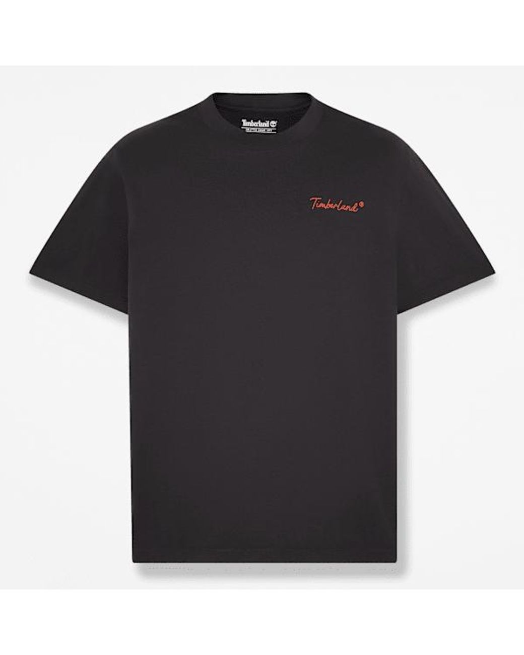 Timberland Black New Hampshire Heritage Graphic T-Shirt For for men