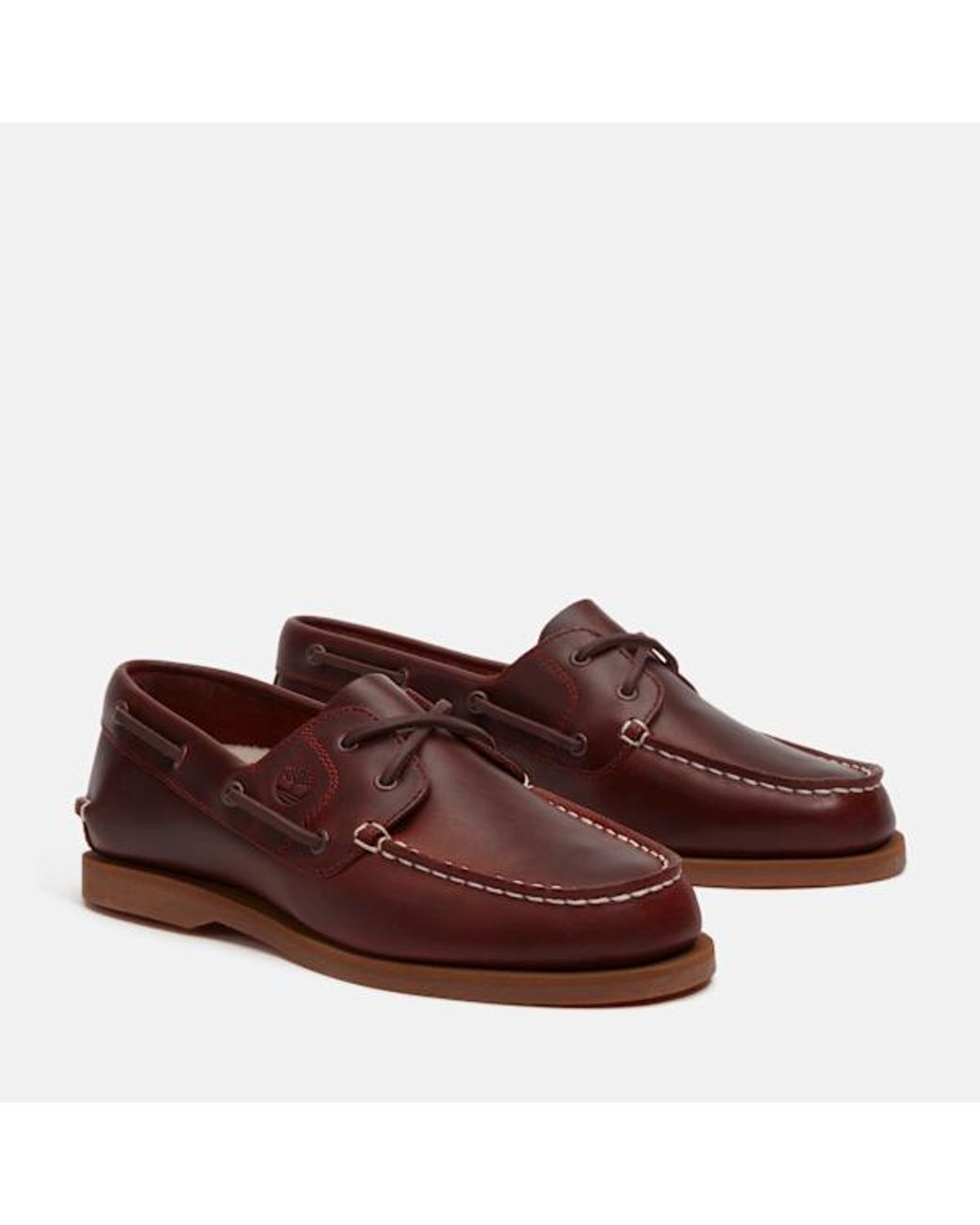 Timberland Red Classic Boat Shoe For