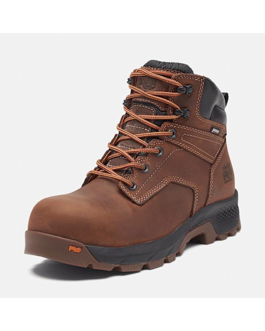 Timberland Brown Titan Ev" Waterproof Composite-Toe Work Boot For for men