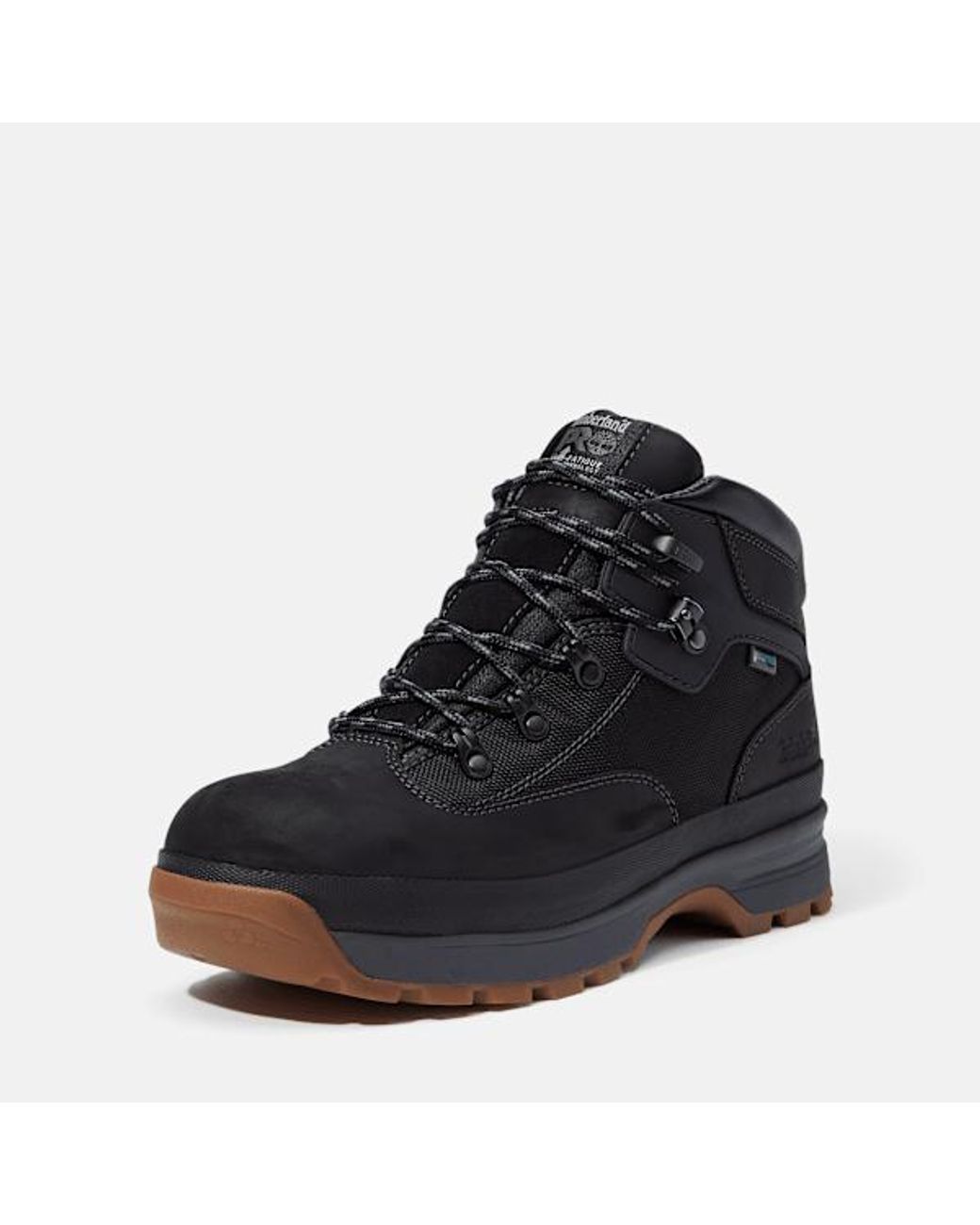 Timberland Black Pro Euro Hiker Xt Waterproof Mid Boot For for men