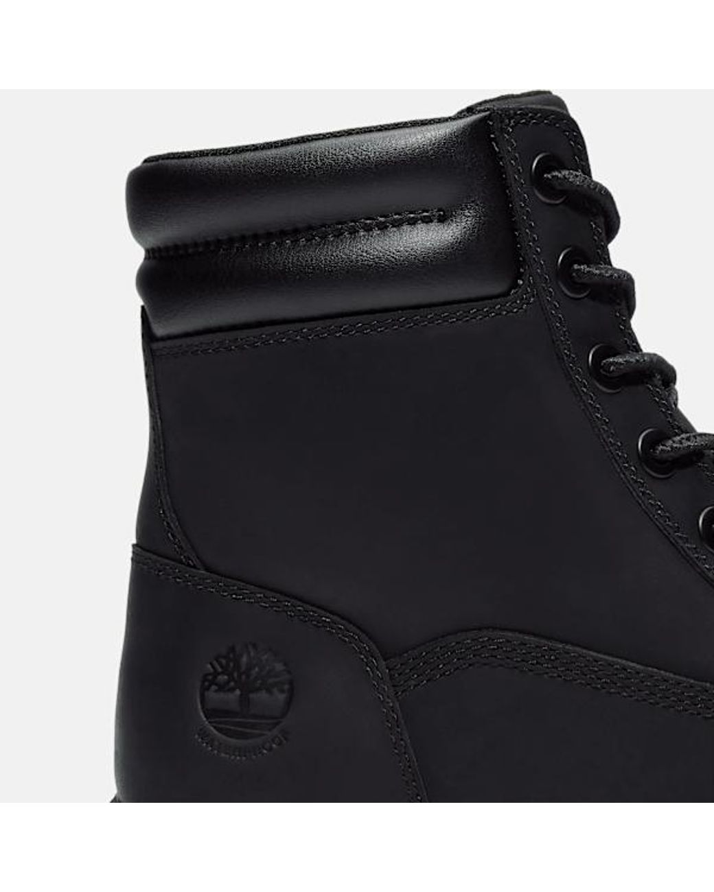 Timberland Black Auburn Falls 6-Inch Waterproof Boot For for men