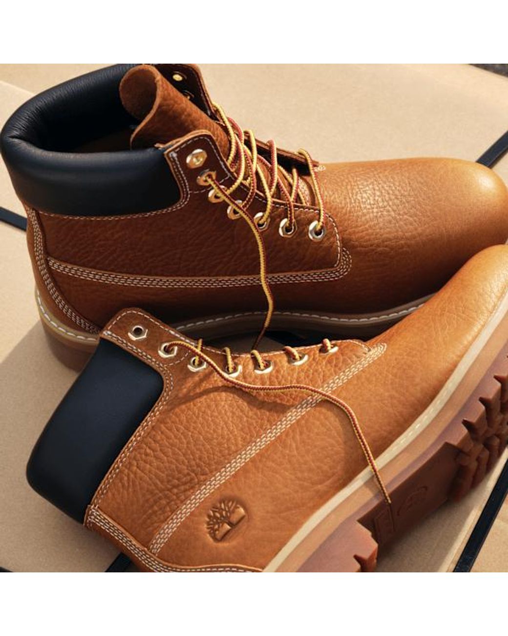 Timberland Brown Heritage 6-Inch Waterproof Boot For for men