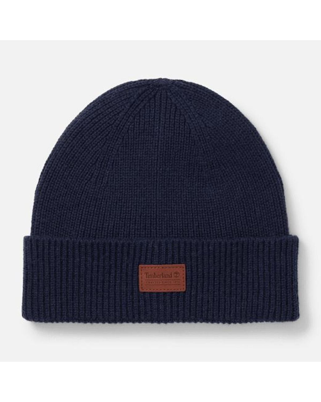 Timberland Blue Heritage Fisherman Beanie For for men