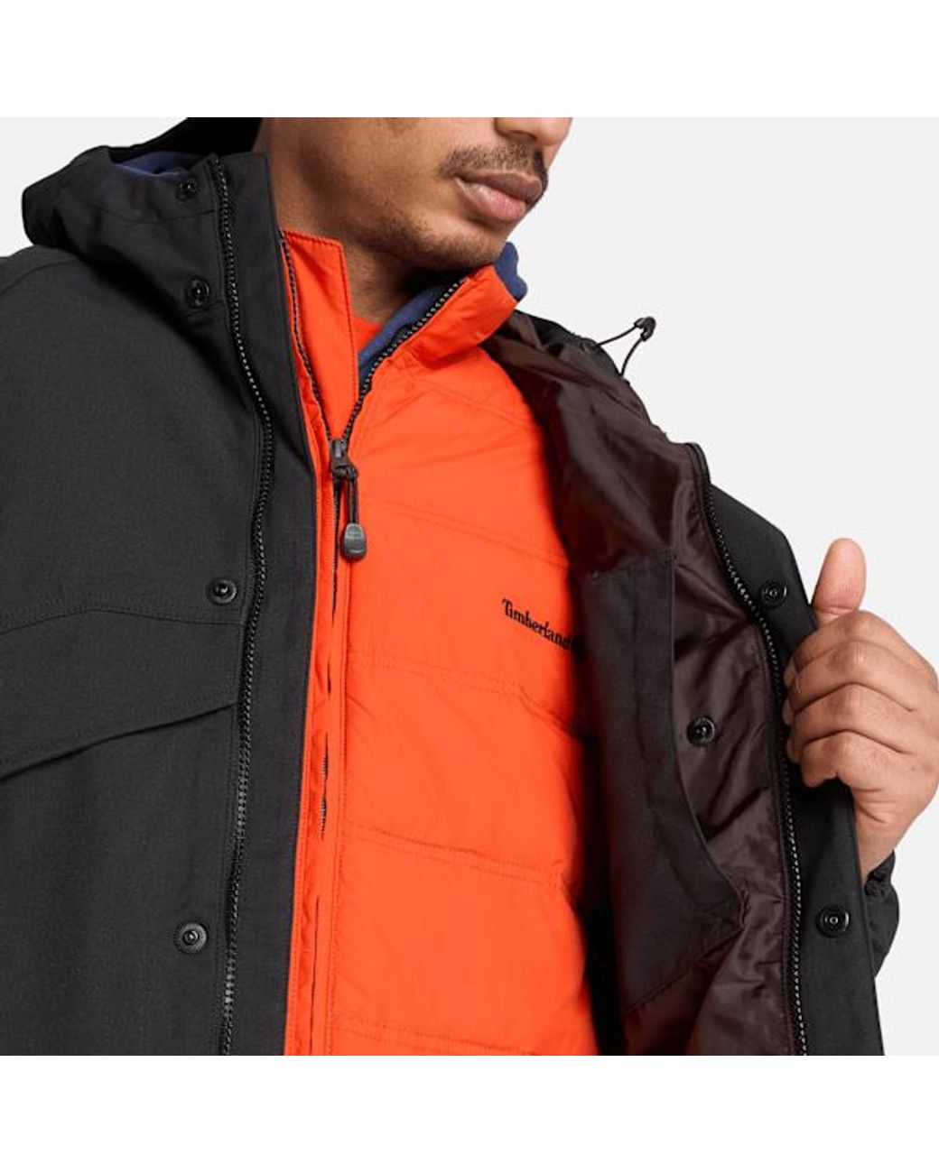 Timberland Blue Weatherline Archive-Inspired Parka For for men
