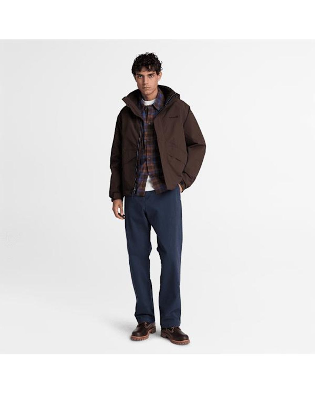 Timberland Brown Waterproof 3-In-1 Jacket For for men