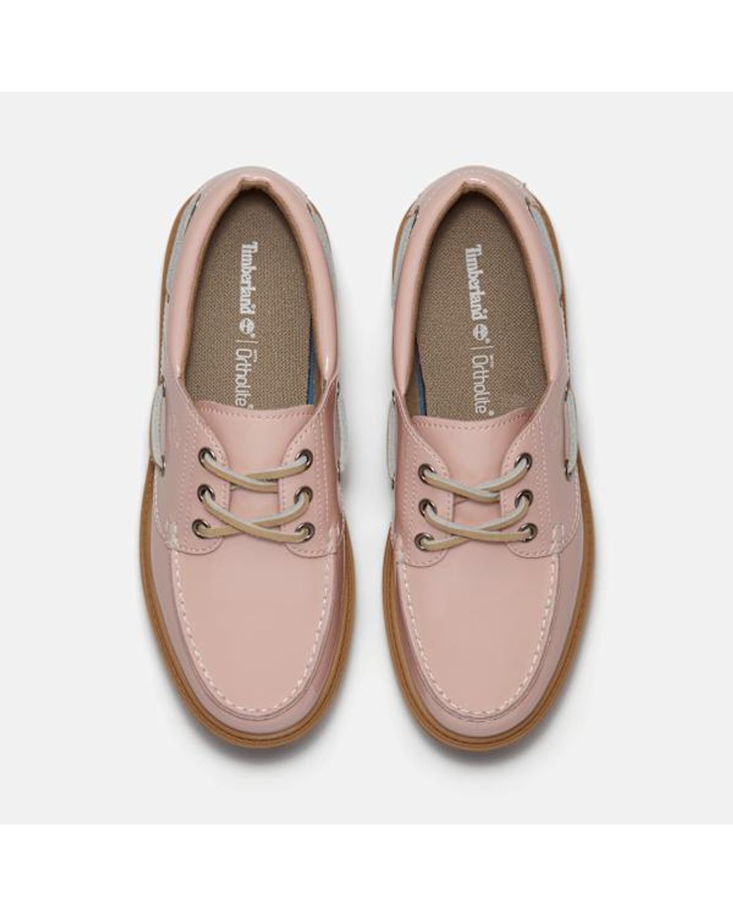 Timberland Brown Stone Street Platform Boat Shoe For
