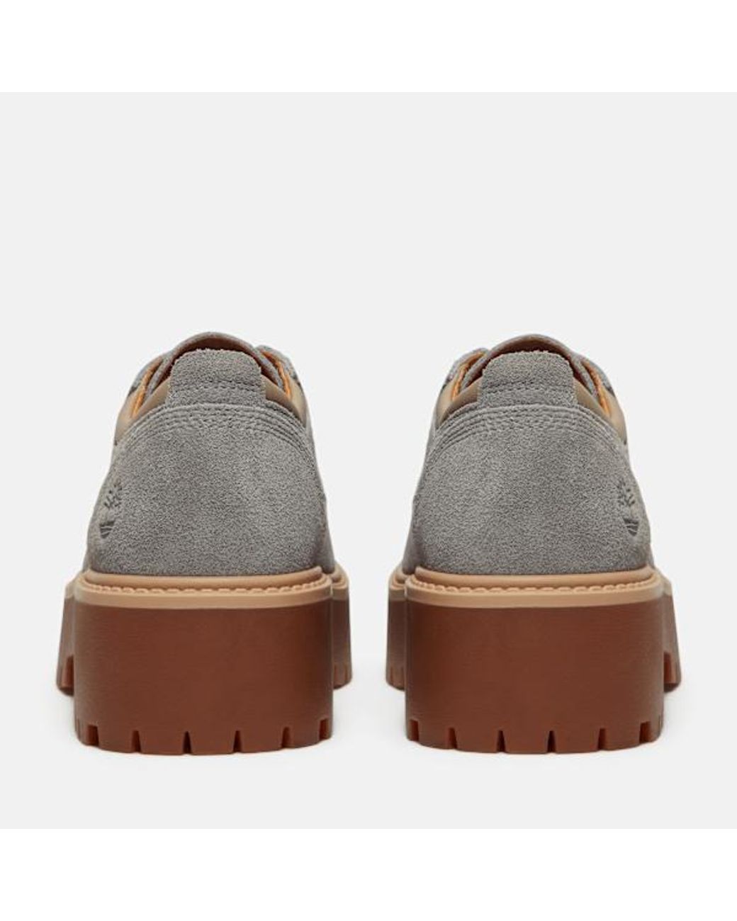 Timberland Brown Stone Street Platform Shoe For