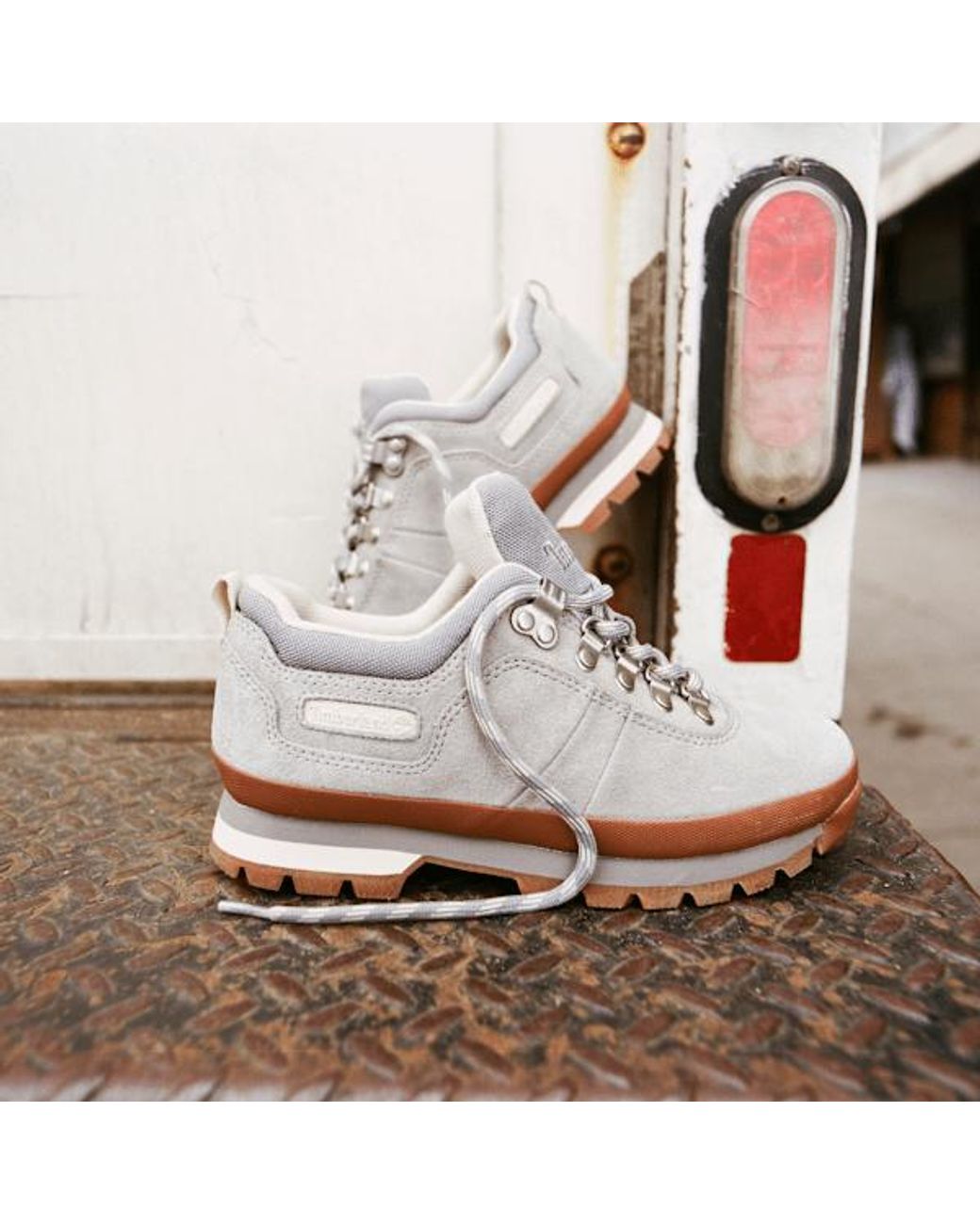 Timberland Gray Euro Hiker Low For