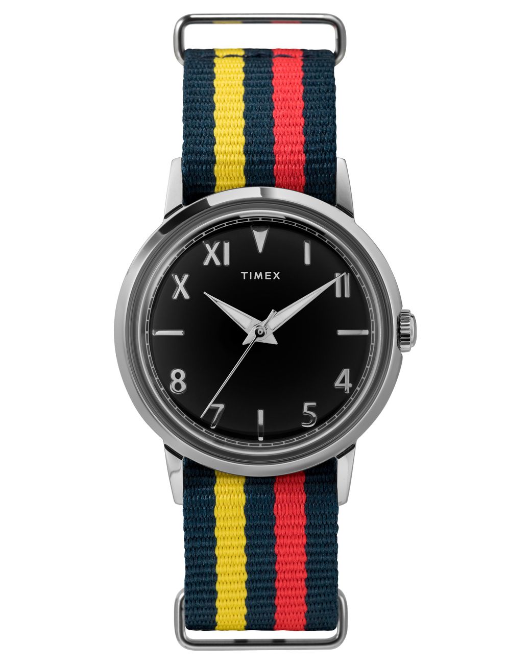 Timex Marlin Hand-wound California Dial 34mm Fabric Strap Watch 