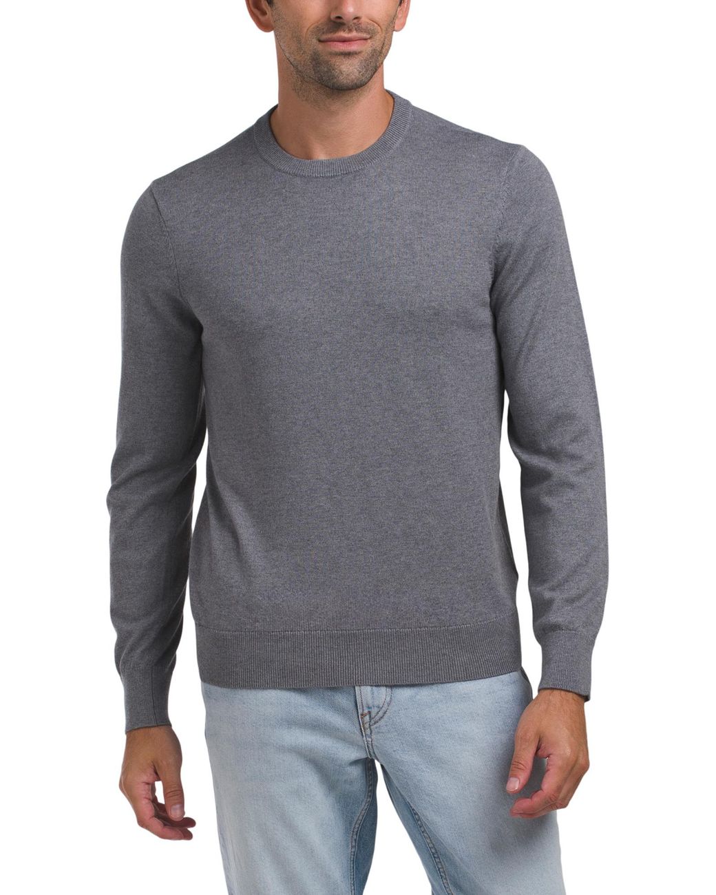 Tj Maxx Gray Tidal Sweater For Cotton/Polyester/Wool for men