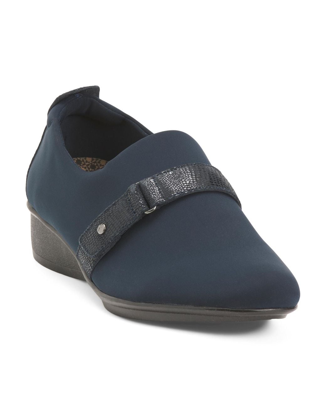 Tj Maxx Blue Genoa Flats For Leather