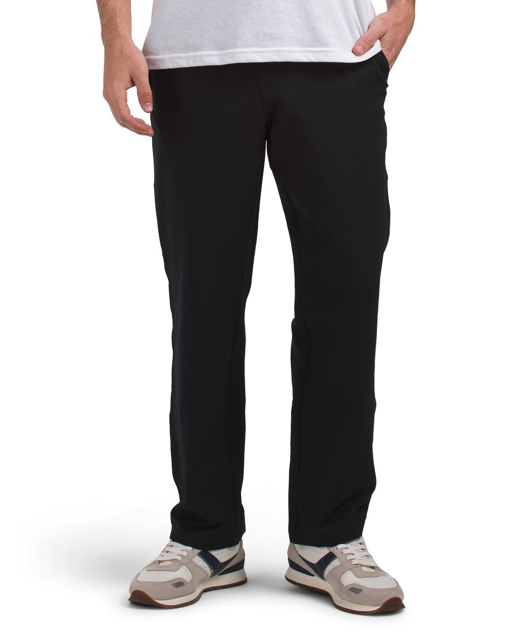 Tj Maxx Black Catskill Ripstop Pants For Spandex/Polyester for men