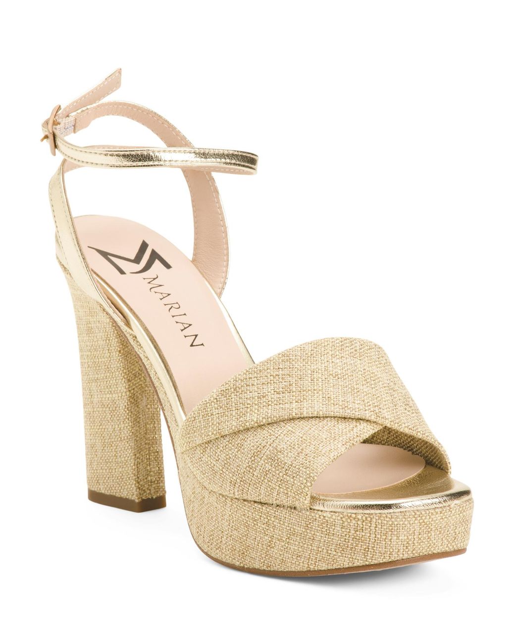 Tj Maxx Natural Platform Sandals For Leather
