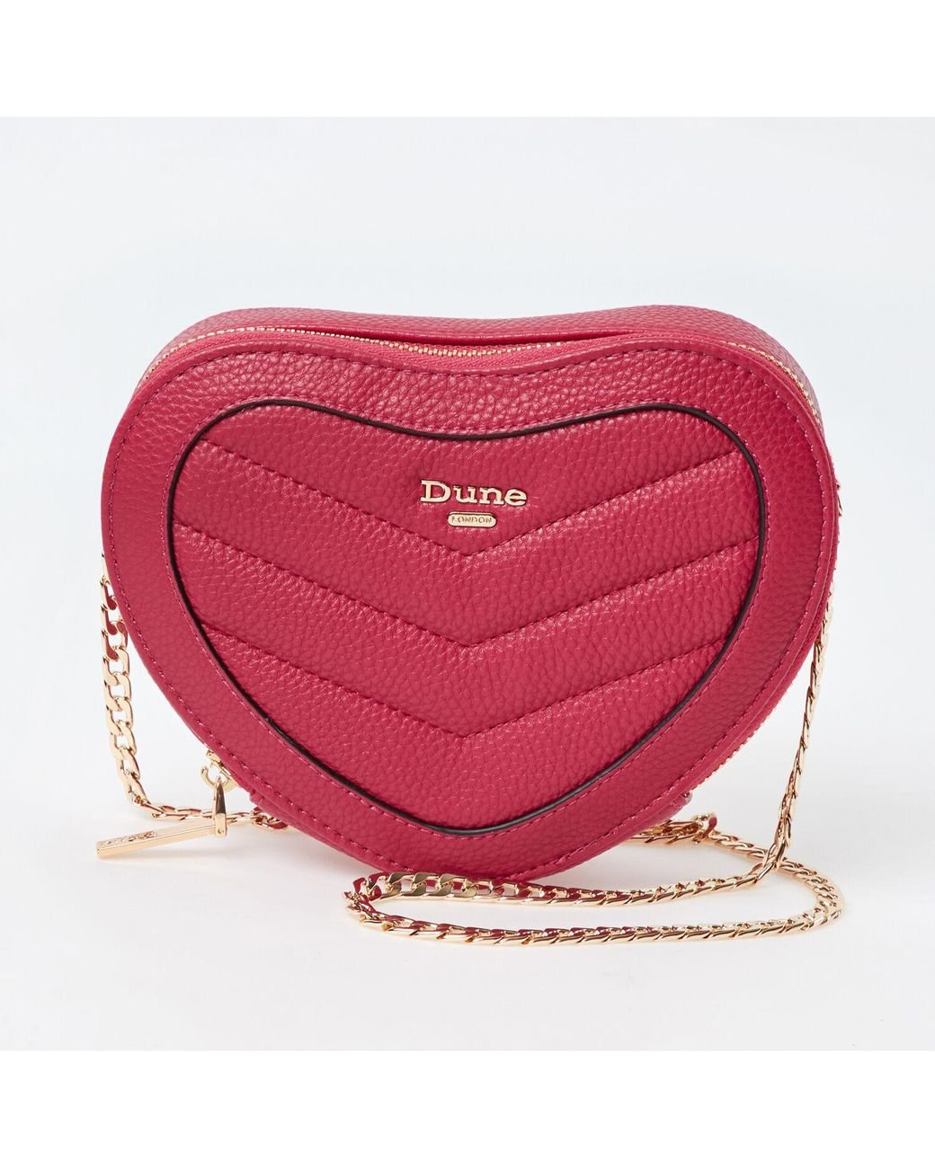 Dune Deep Heart Cross Body Bag in Pink Lyst UK