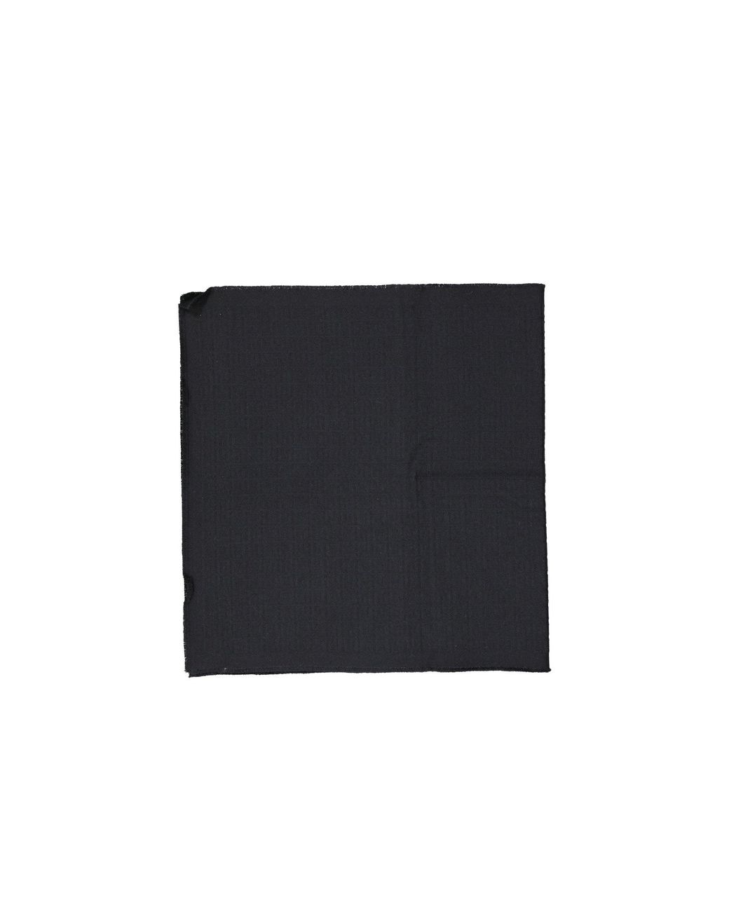 Givenchy Black Wool Scarf for men
