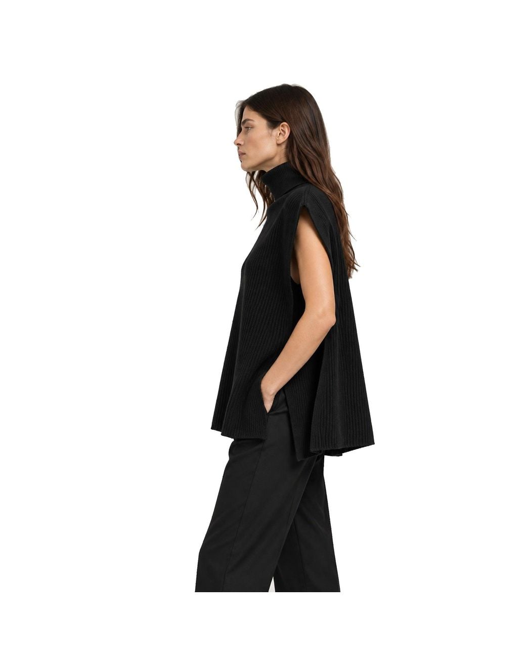 Max Mara Black Cobalto Vest