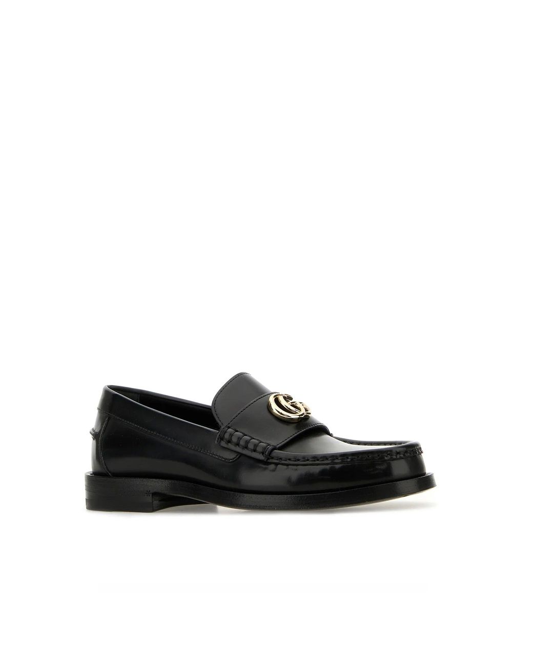 Gucci Black Double G Loafers