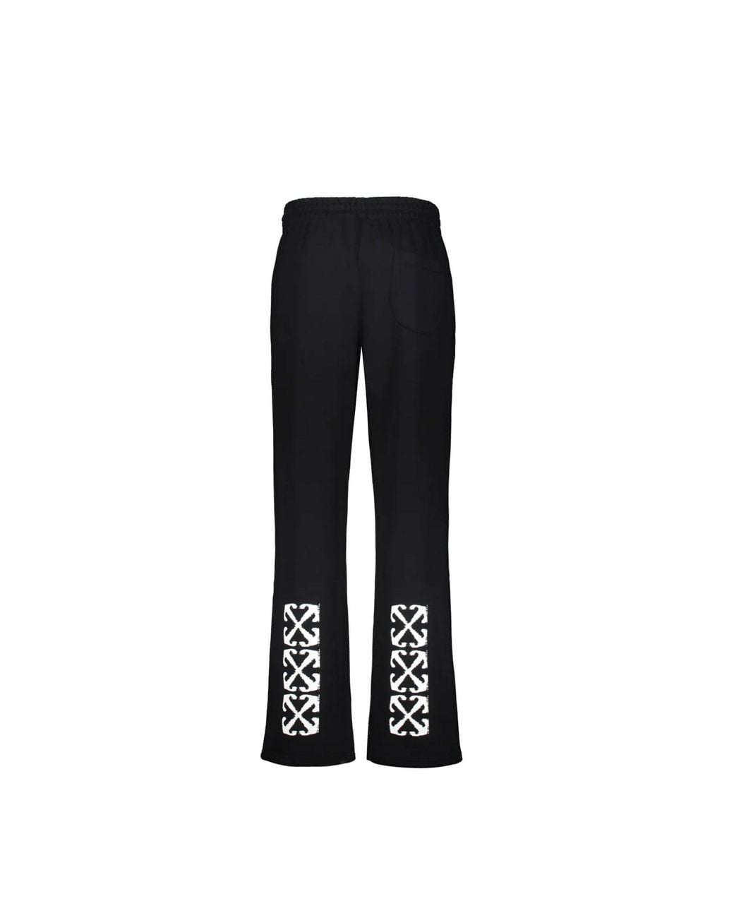 Off-White c/o Virgil Abloh Black Cotton Track Pants for men