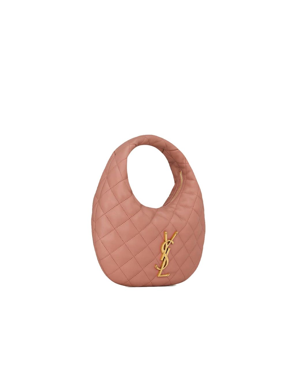 Saint Laurent Pink Icarino Quilted Handbag