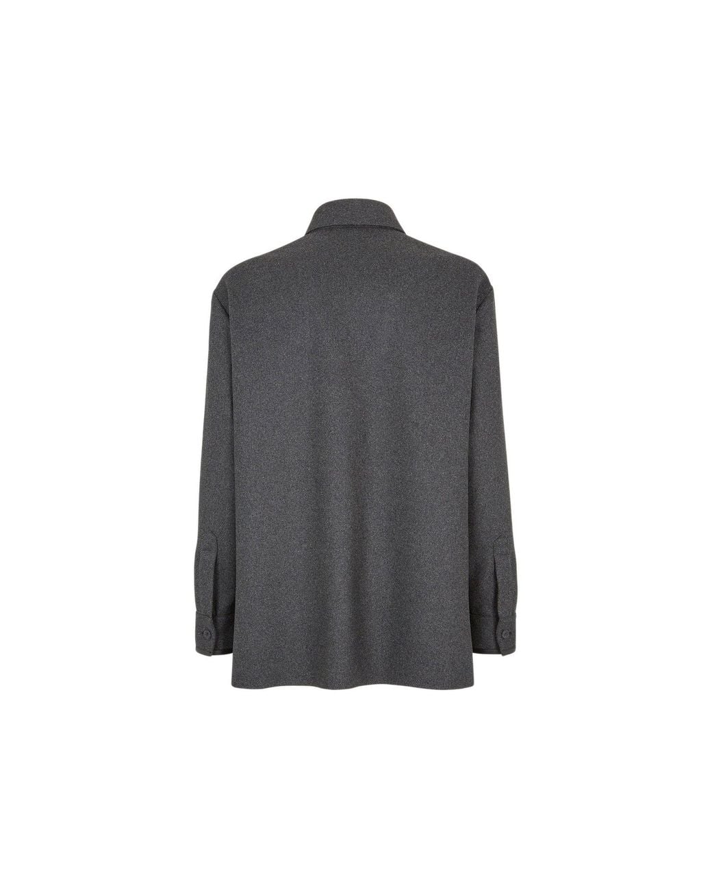 Fendi Black Go-To Cashmere Jacket Elastane for men