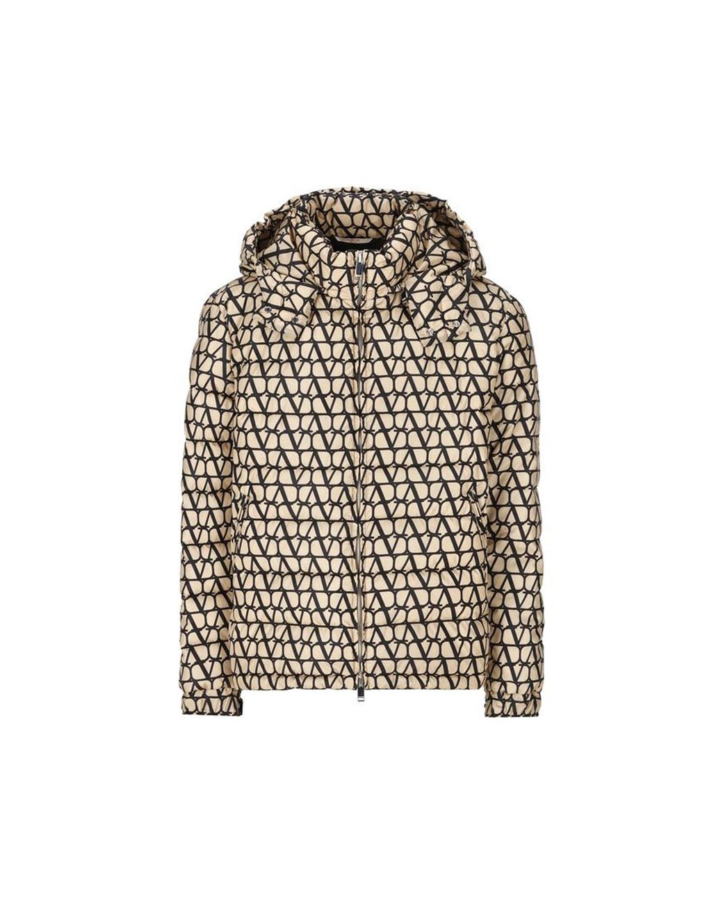 Valentino Multicolor Toile Iconographe Down Jacket for men