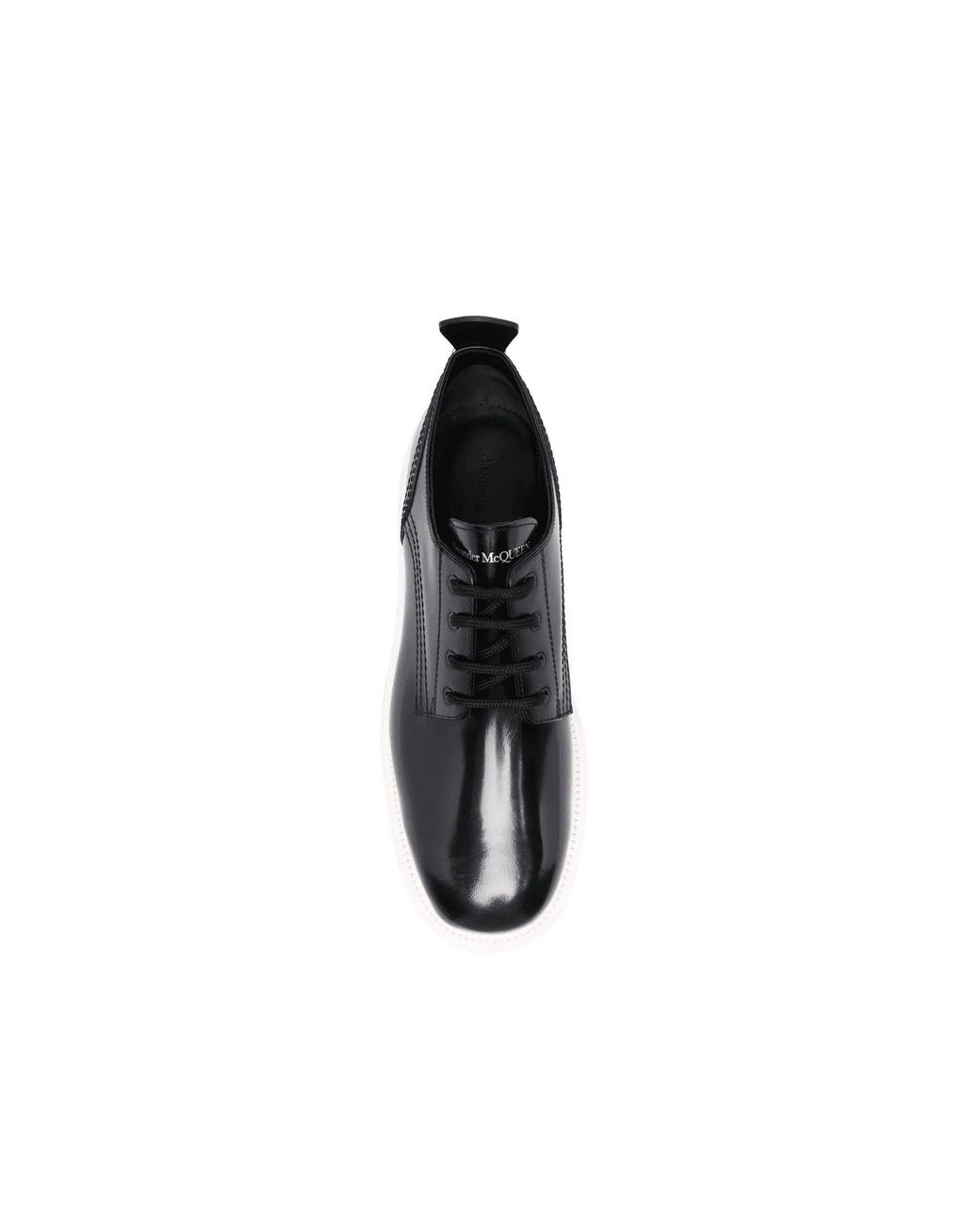 McQueen Leder Oxford in Black für Herren