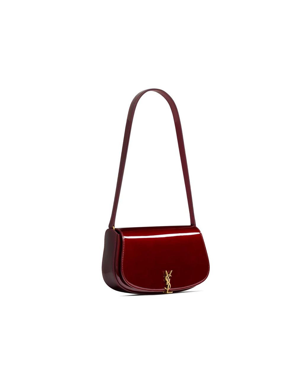 Saint Laurent Red Mini Voltaire Shoulder Bag