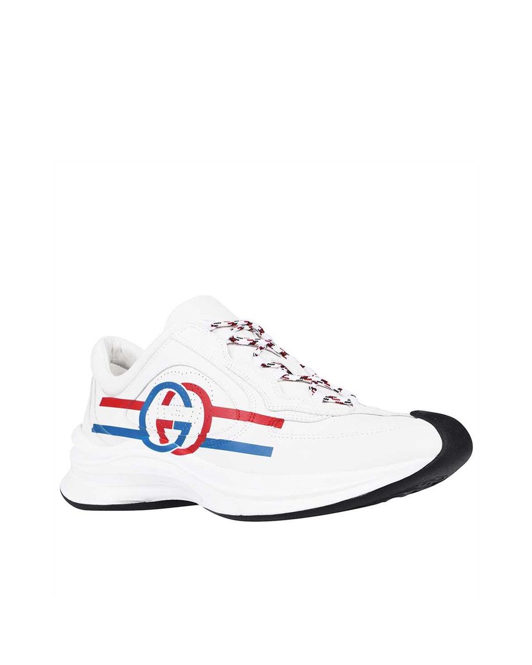 Sneaker Run di Gucci in White da Uomo