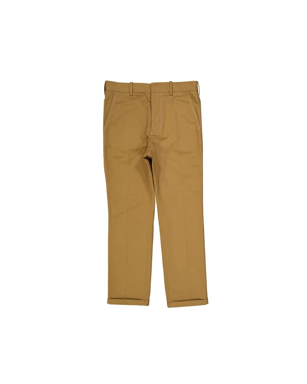 Marni Natural Cotton Slim Pants