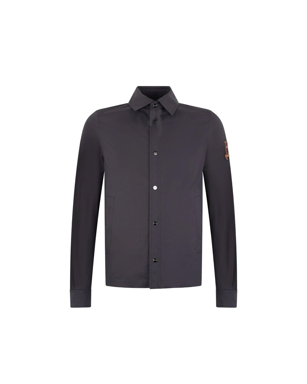 Herno Blue Shirt Jacket for men