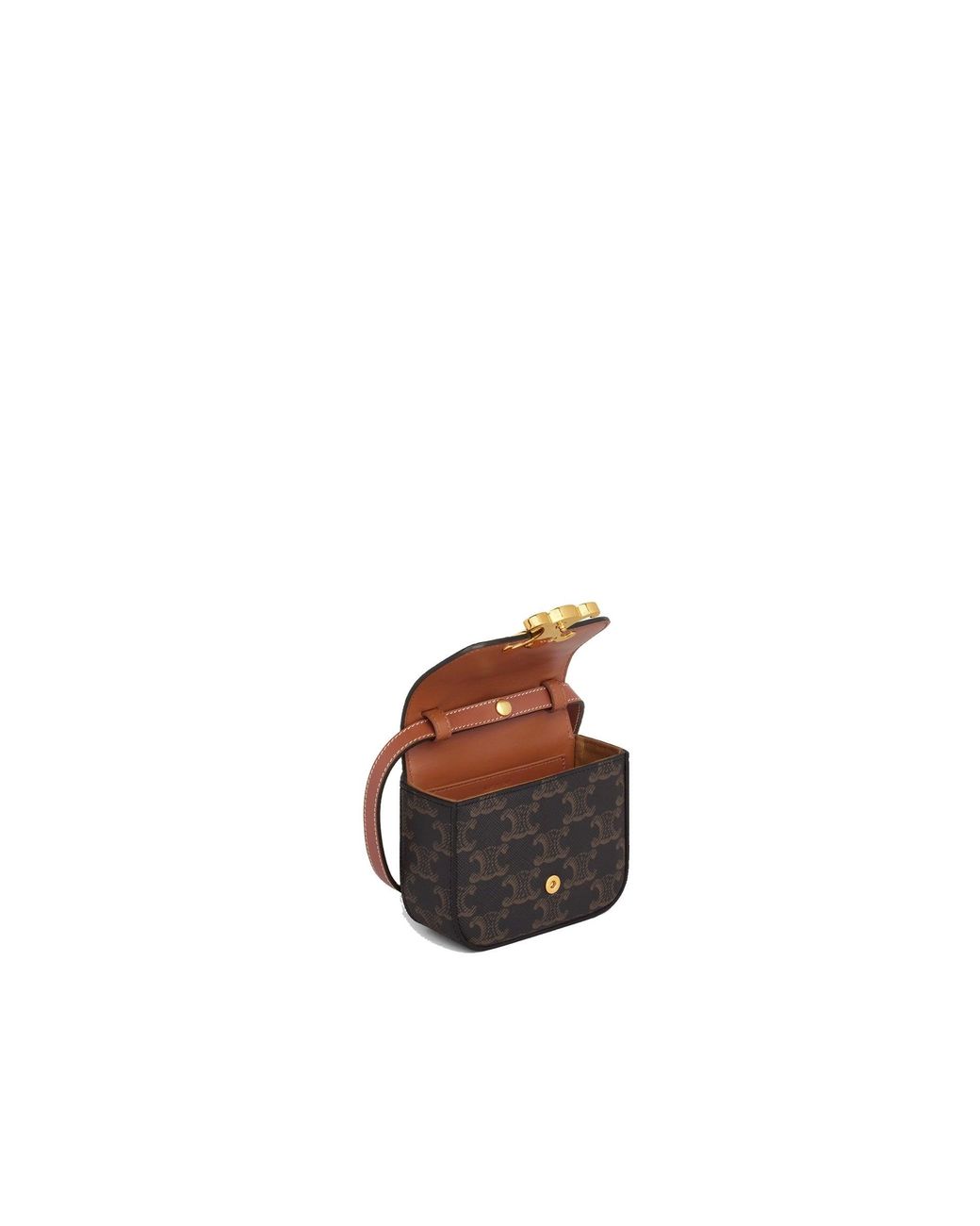 Céline Black Mini Claude Triomphe Crossbody