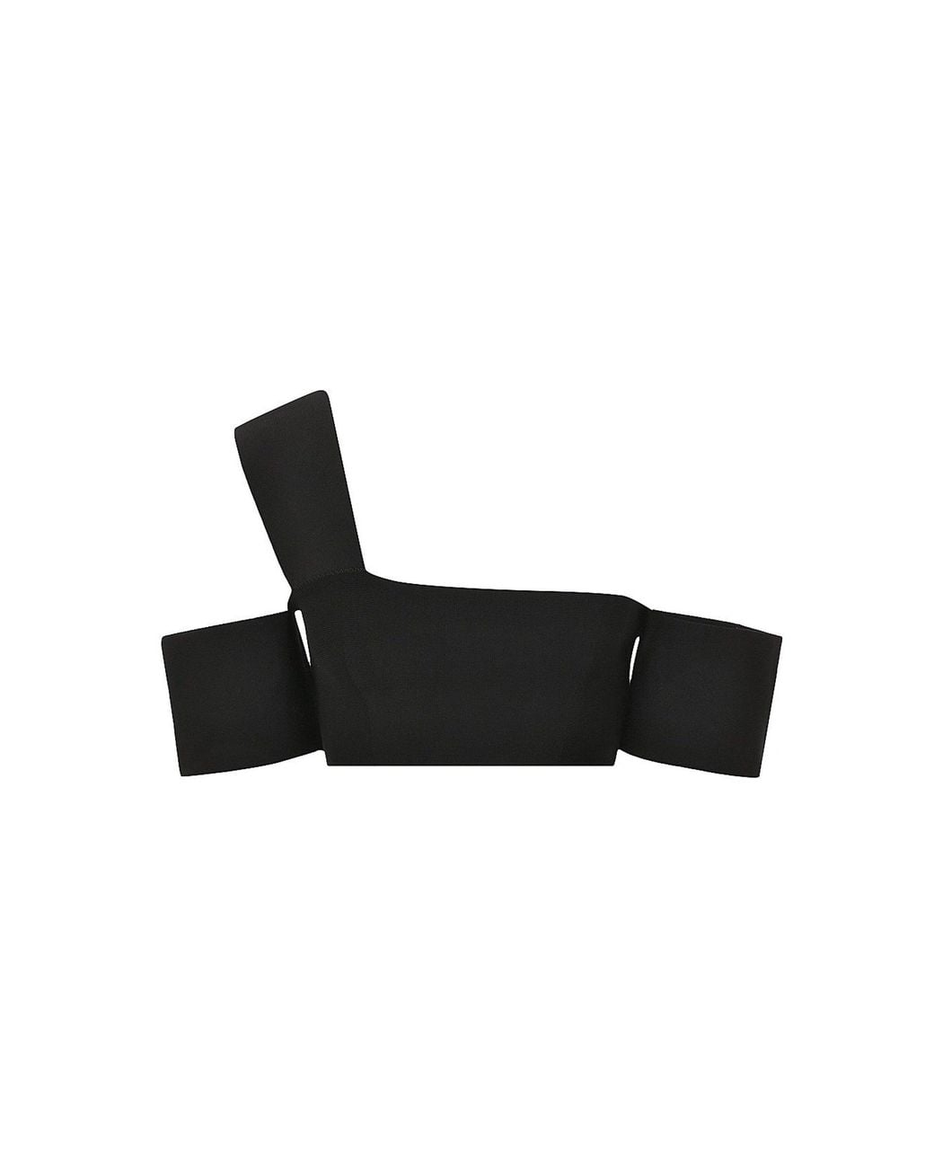 McQueen Black Bandage Top