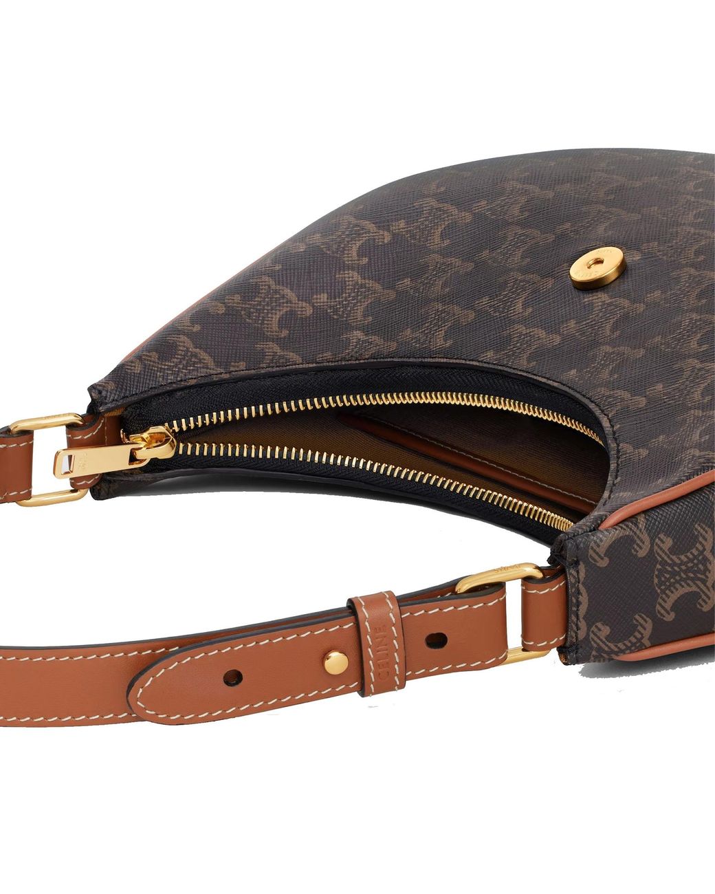 Céline Black Ava Triomphe Bag