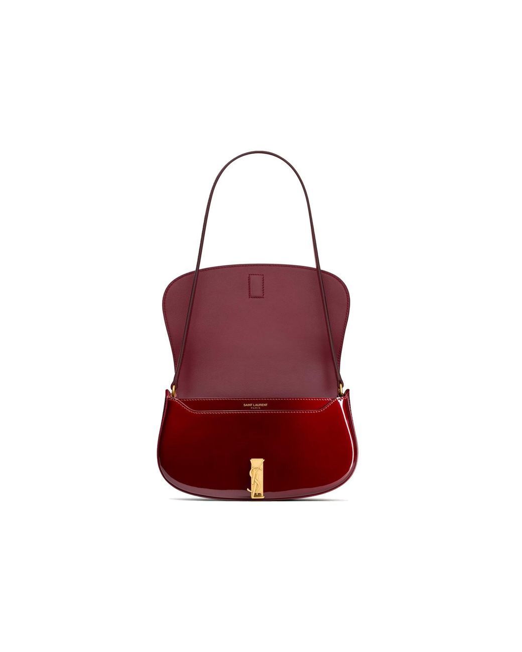 Saint Laurent Red Mini Voltaire Shoulder Bag