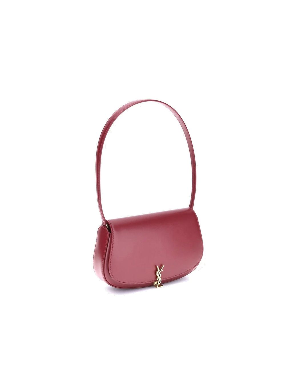 Saint Laurent Purple Mini Voltaire Shoulder Bag