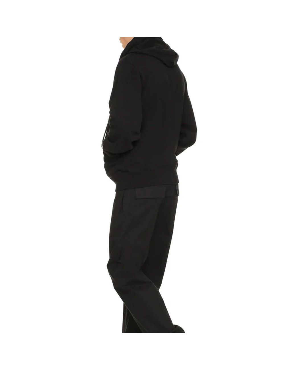 Ambush Black Logo Hooded Sweatshirt for men
