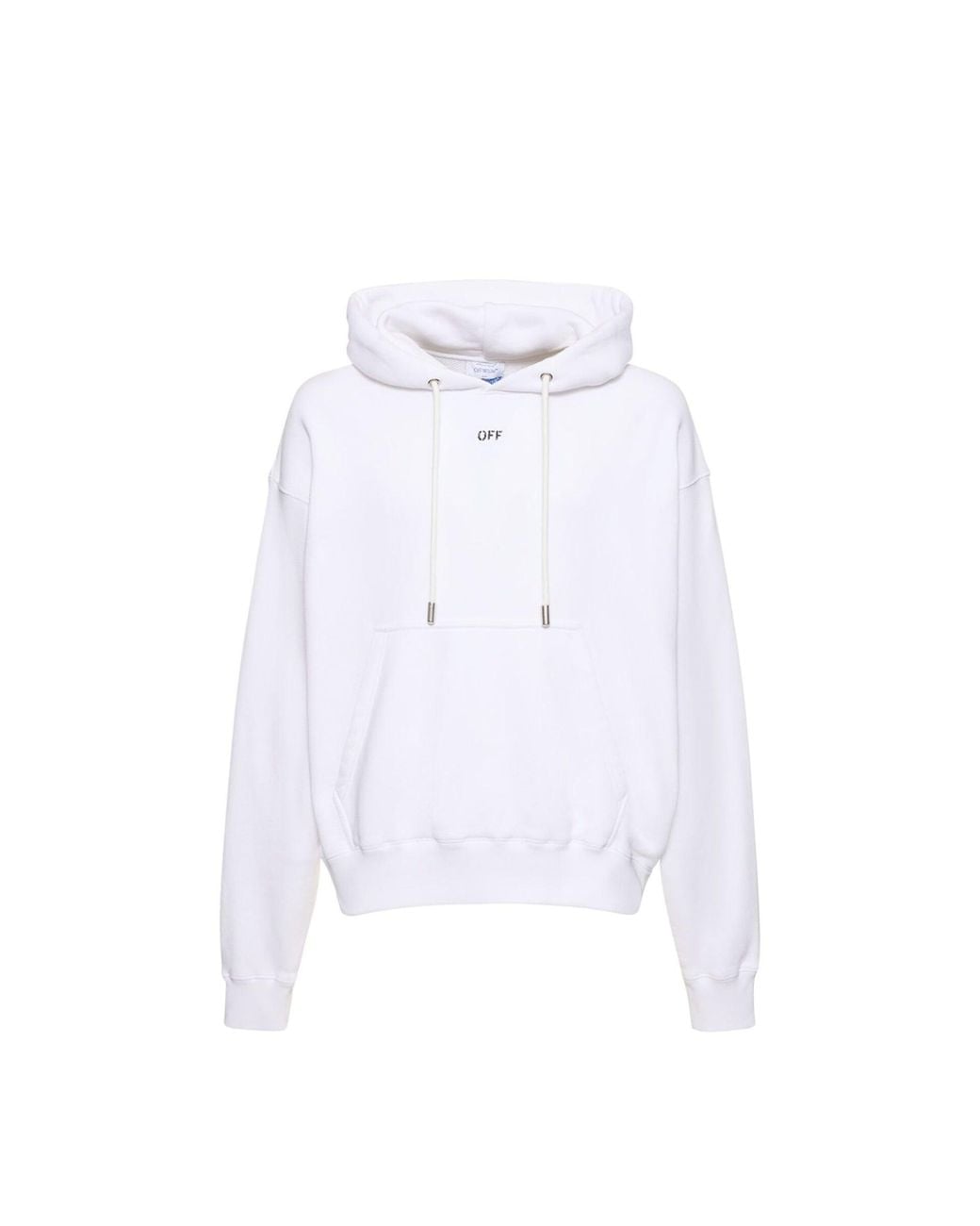 Off-White c/o Virgil Abloh White Off Stamp Skate Hoodie Sweatshirt for men