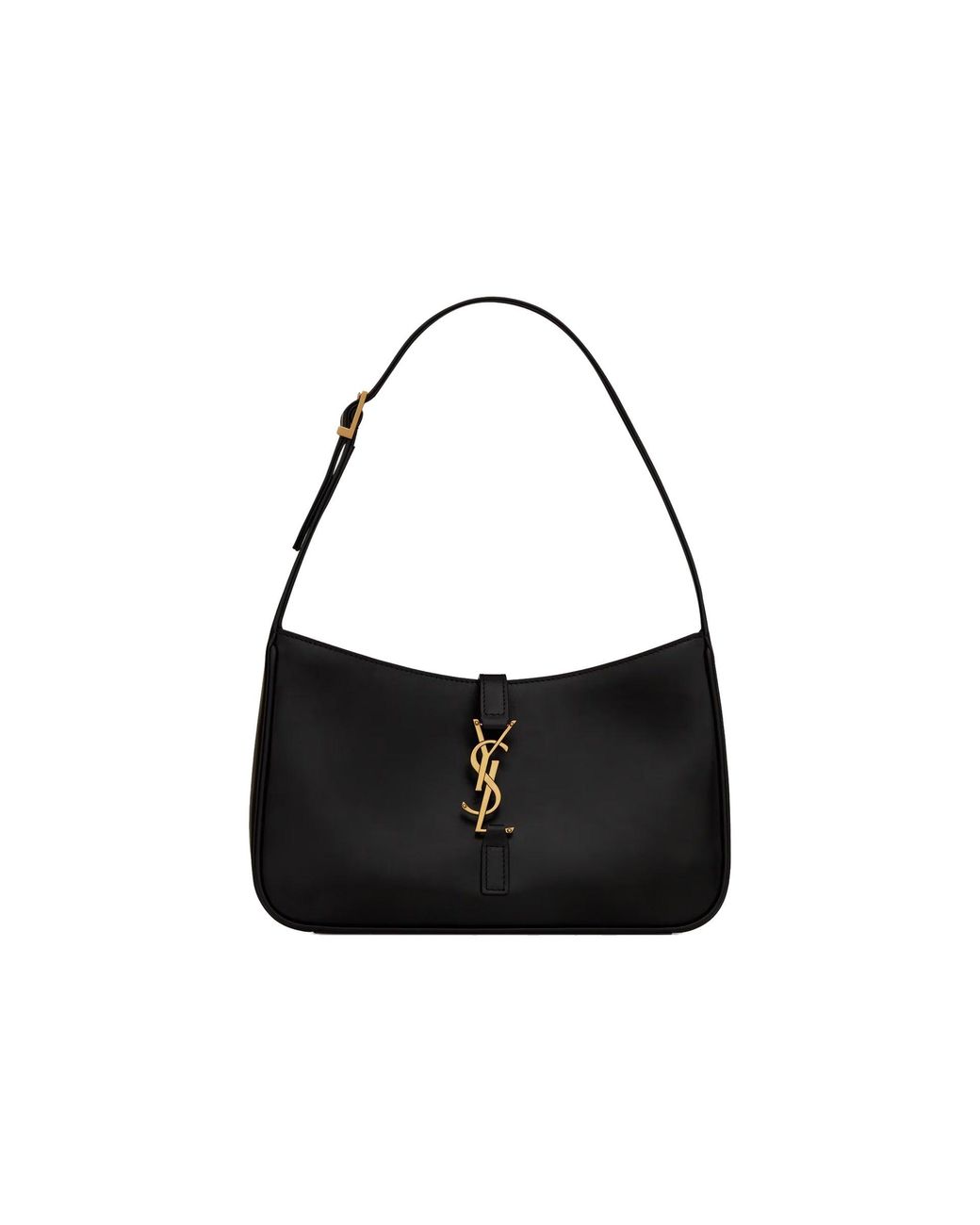 Saint Laurent Black Le 5 À 7 Hobo Bag