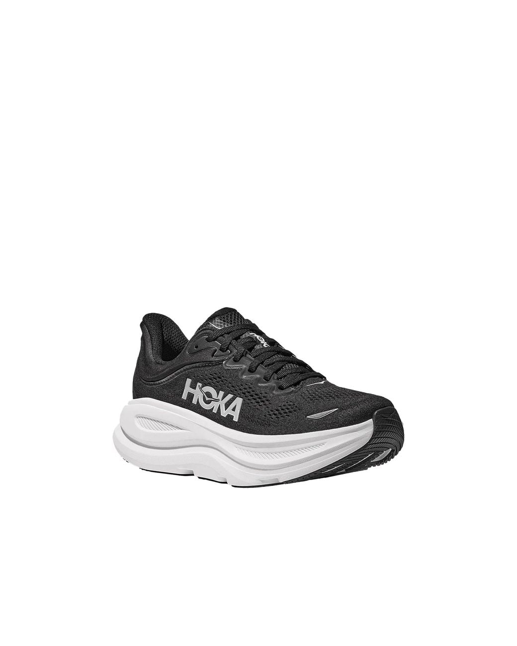 Hoka One One Black Bondi 9 Running Sneakers for men