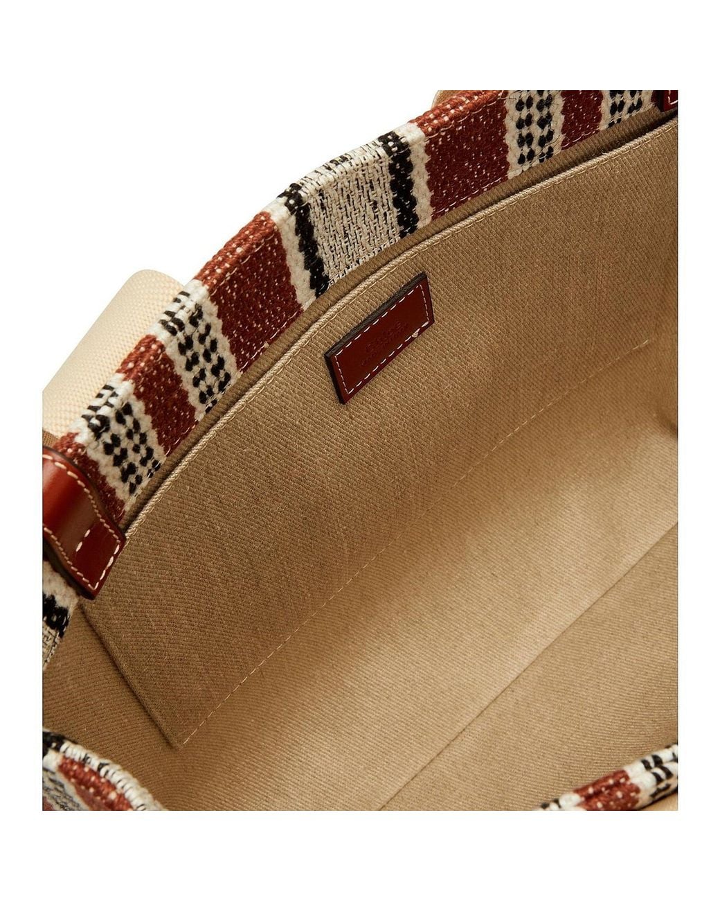 Chloé Black Chloe Medium Woody Tote Bag Linen