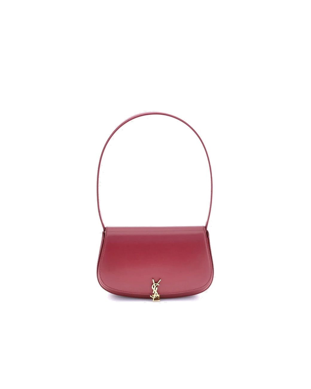 Saint Laurent Purple Mini Voltaire Shoulder Bag