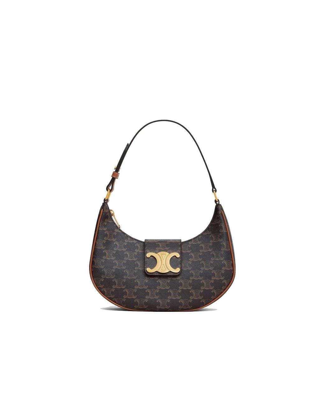 Céline Black Ava Triomphe Bag