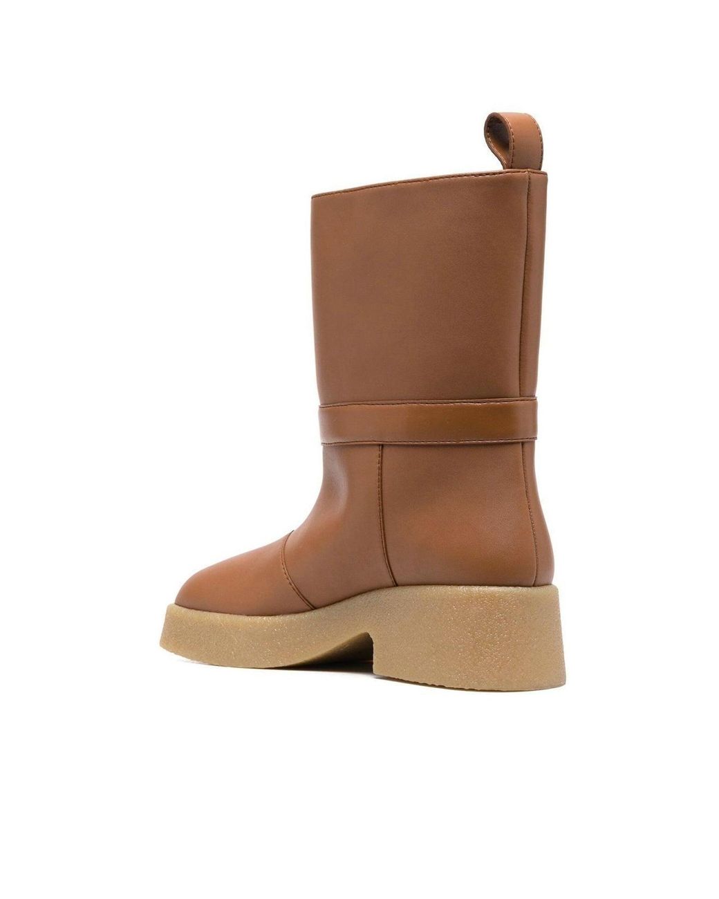 Stella McCartney Brown Skyla Rain Boots