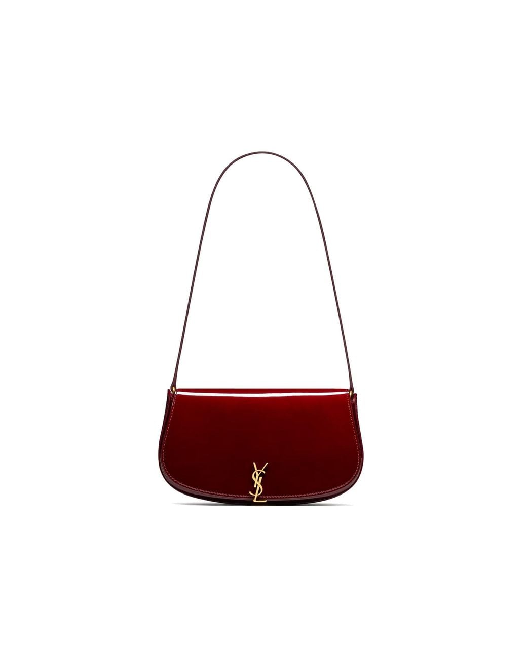 Saint Laurent Red Mini Voltaire Shoulder Bag