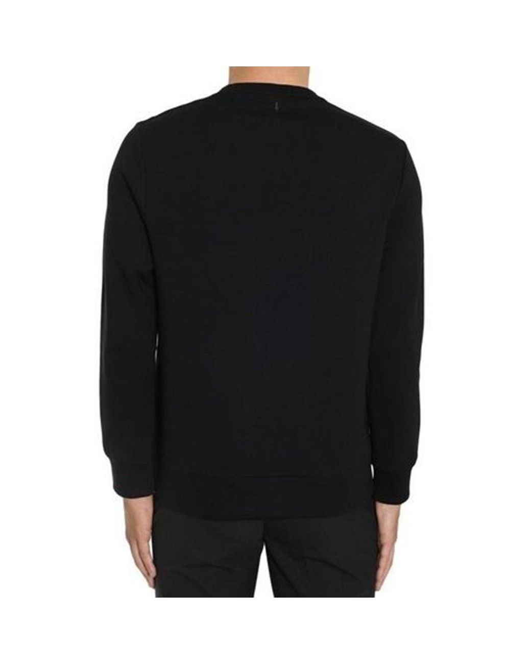 Neil Barrett Black Flash Design Sweatshirt for men